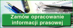 Zamów opracowanie informacji prasowej